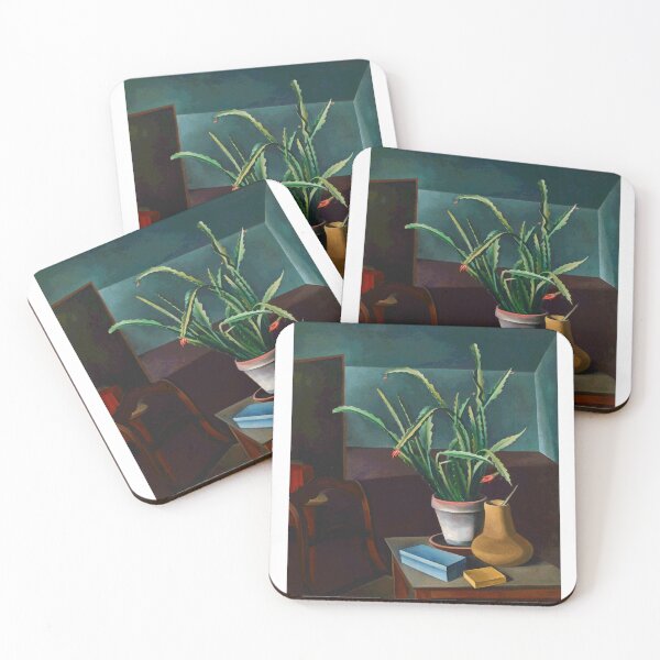 Item preview, Alexander Kanoldt Cactus still life 1923 designed and sold by Sky-Art-80s.