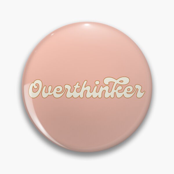 Item preview, Overthinker Groovy Pink designed and sold by bykirstco.