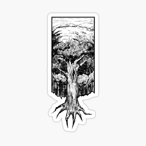 Green Forest Sticker