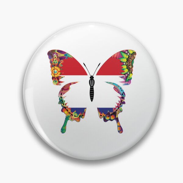 Item preview, Netherlands Flag Butterfly - Netherland designed and sold by pretty4u.