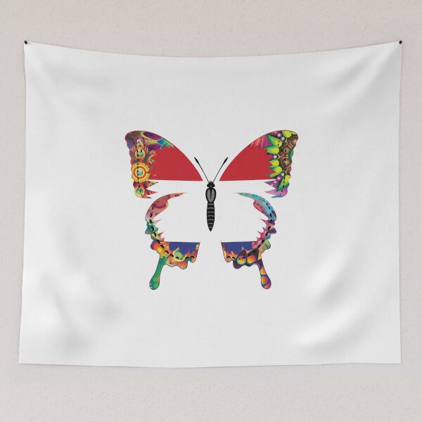 Item preview, Netherlands Flag Butterfly - Netherland designed and sold by pretty4u.
