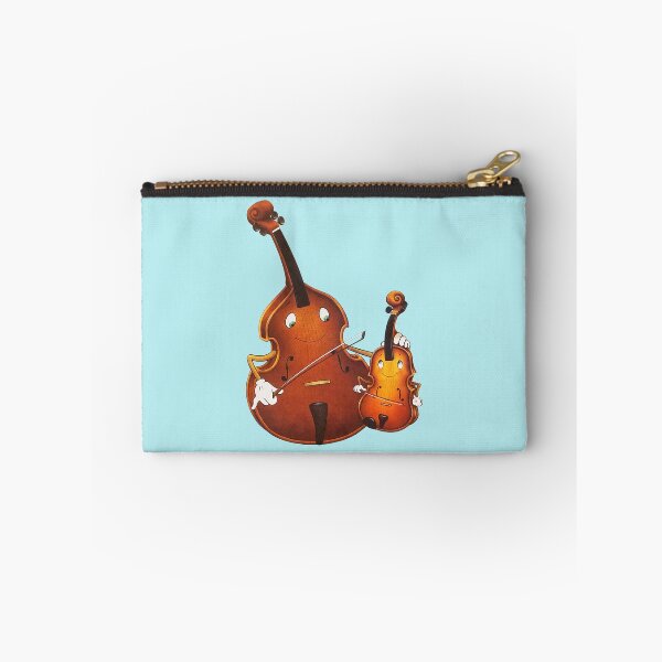 Item preview, Vintage Violin, Cello, Student and Teacher Anthropomorphic Illustration designed and sold by ComicKitsch.