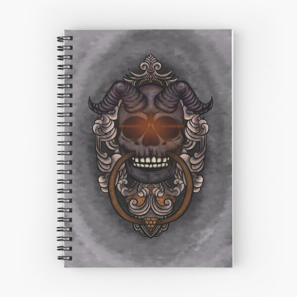 Item preview, Evil skull door knocker  designed and sold by Artisticanomaly.
