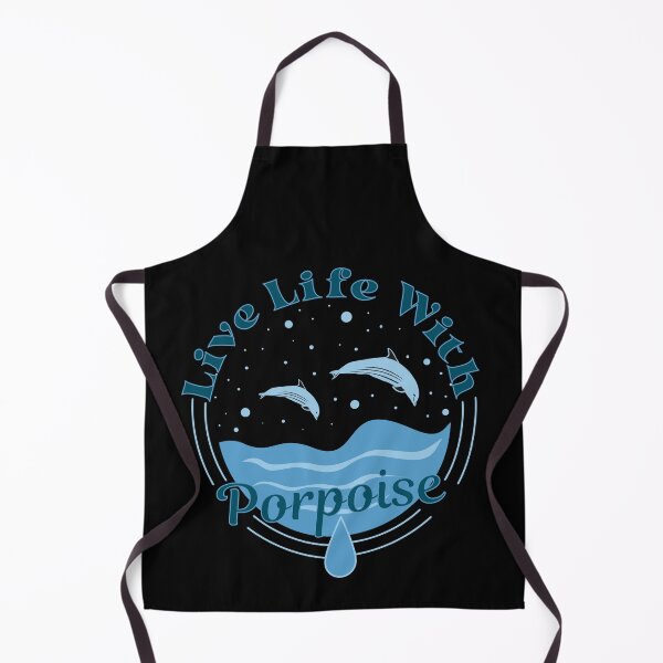 Item preview, Funny Positive Affirmation Live Life with Porpoise designed and sold by CharJens.