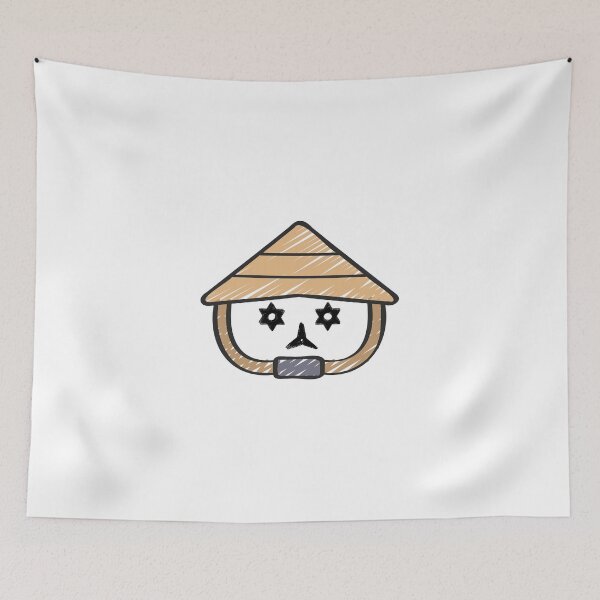 Item preview, Japanese Old Village Man designed and sold by weirdandstrange.