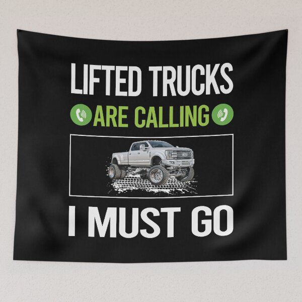 Item preview, It Is Calling Lifted Trucks designed and sold by saraokcstreva.