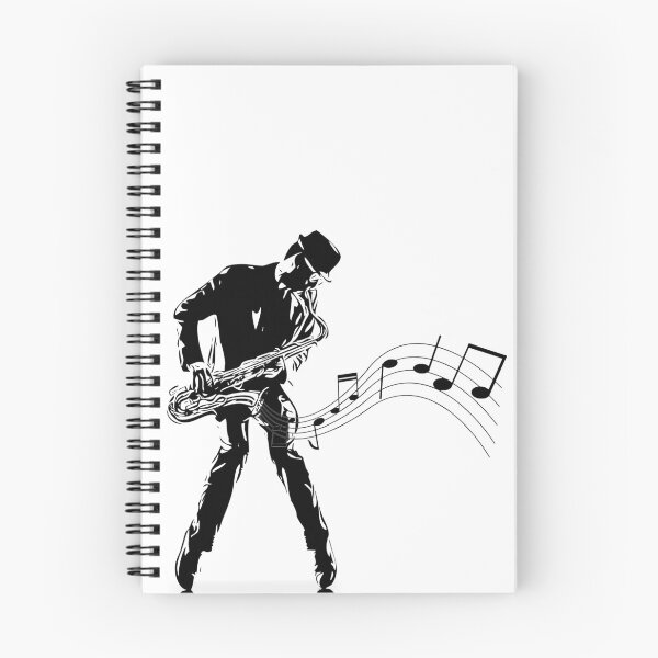 Item preview, Saxophonist designed and sold by Kristina Zvonarek.