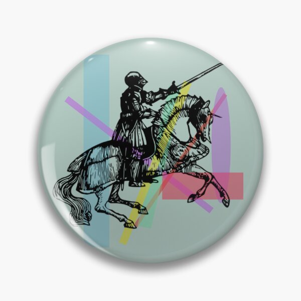 Item preview, Knight abstract design  designed and sold by lobodelnoir.
