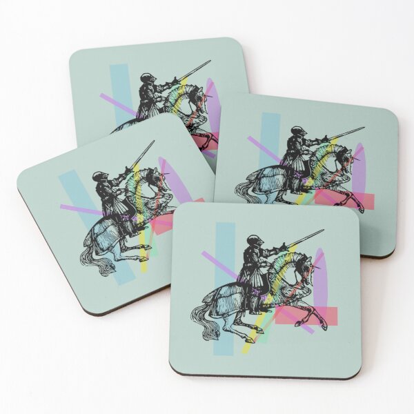 Item preview, Knight abstract design  designed and sold by lobodelnoir.