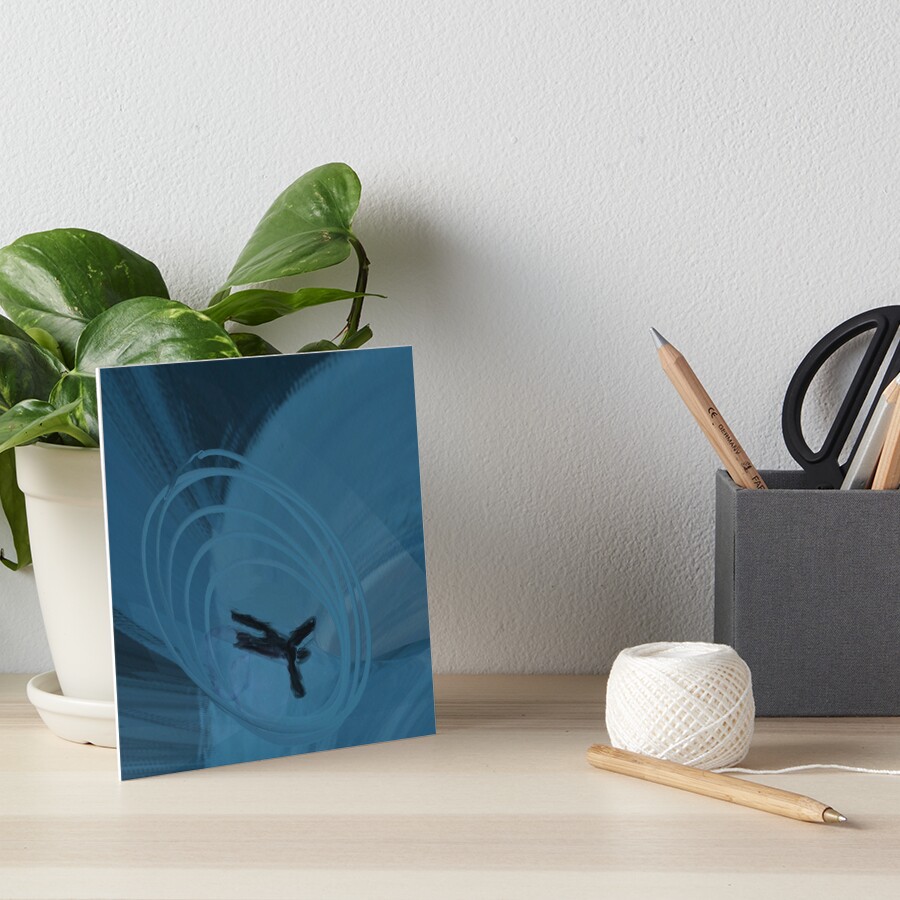 Item preview, Art Board Print designed and sold by headtrackerart.