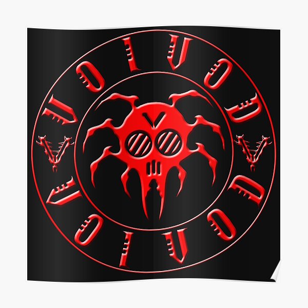 "VOIVODLOGO" Poster for Sale by Donvills21 Redbubble