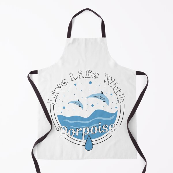 Item preview, Funny Positive Affirmation Live Life with Porpoise designed and sold by CharJens.