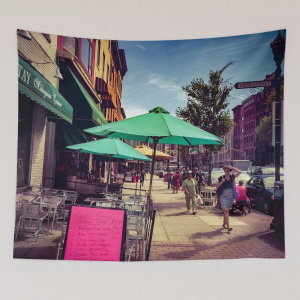 Item preview, First Street, Hoboken, NJ designed and sold by eleonoraingrid.
