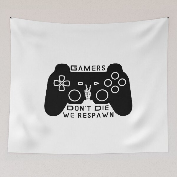 Item preview, Gamers Don't Die They Respawn for a Gamer Video Gaming  designed and sold by Micosmile.