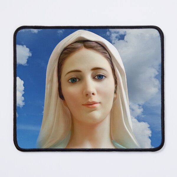 Item preview, Our Lady of Medjugorje in Sky with Clouds, Gospa, Queen of Peace, Blessed Mother designed and sold by Brasilia.