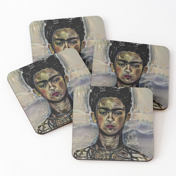 Item preview, Frida Kahlo Enhanced Self Portrait  designed and sold by Sizani.