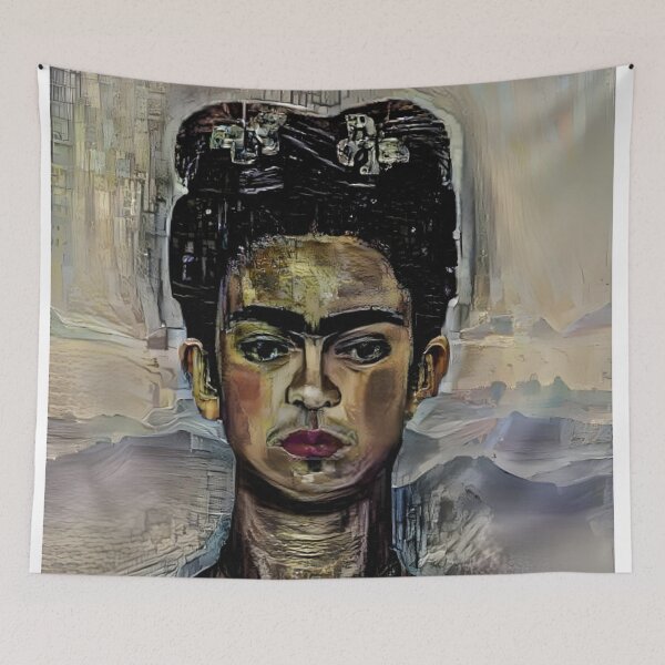 Item preview, Frida Kahlo Enhanced Self Portrait  designed and sold by Sizani.