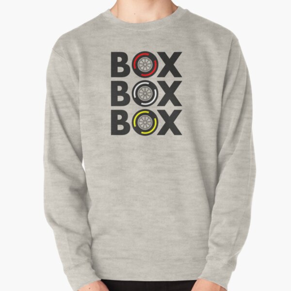 Conception de composé de pneu F1 "Box Box Box" Sweatshirt épais