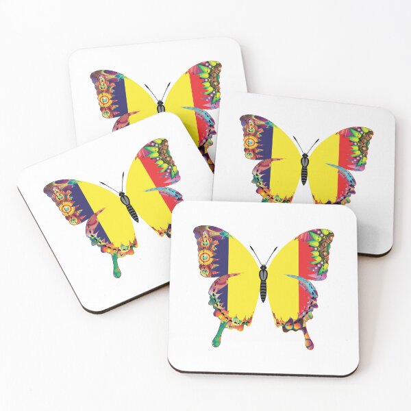 Item preview, Romanian Flag Butterfly designed and sold by pretty4u.