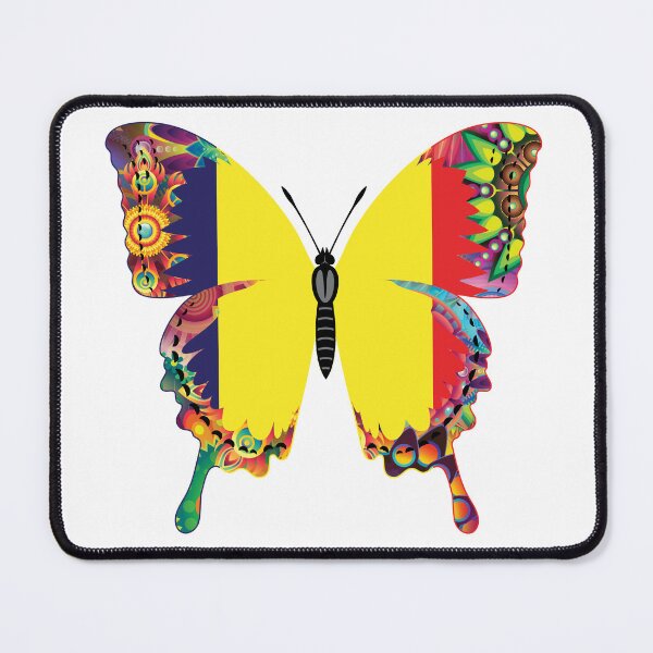 Item preview, Romanian Flag Butterfly designed and sold by pretty4u.