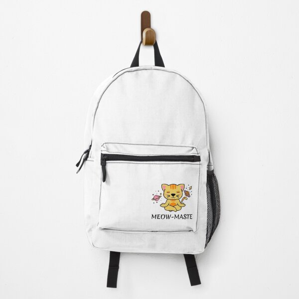 Item preview, zen yoga cat space meditation sport training designed and sold by la-petite-folie.