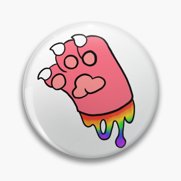 Item preview, Red Paw With Rainbow Goo designed and sold by DolmanceWorks.