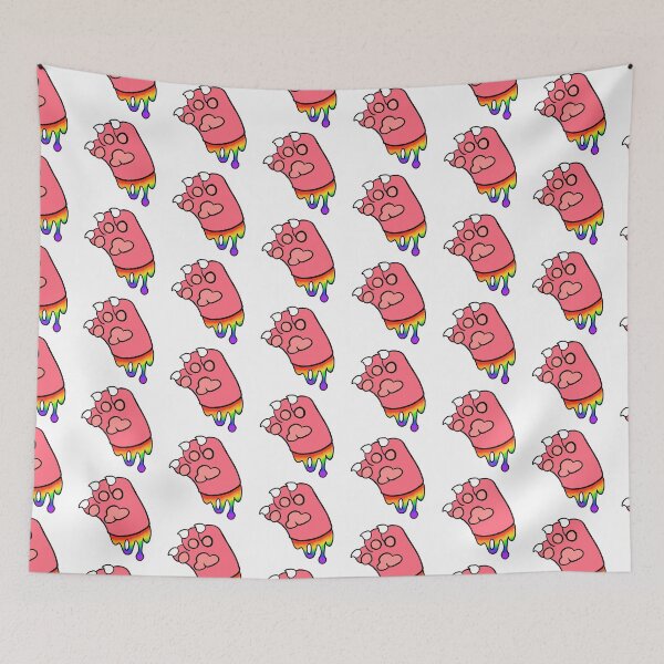 Item preview, Red Paw With Rainbow Goo designed and sold by DolmanceWorks.