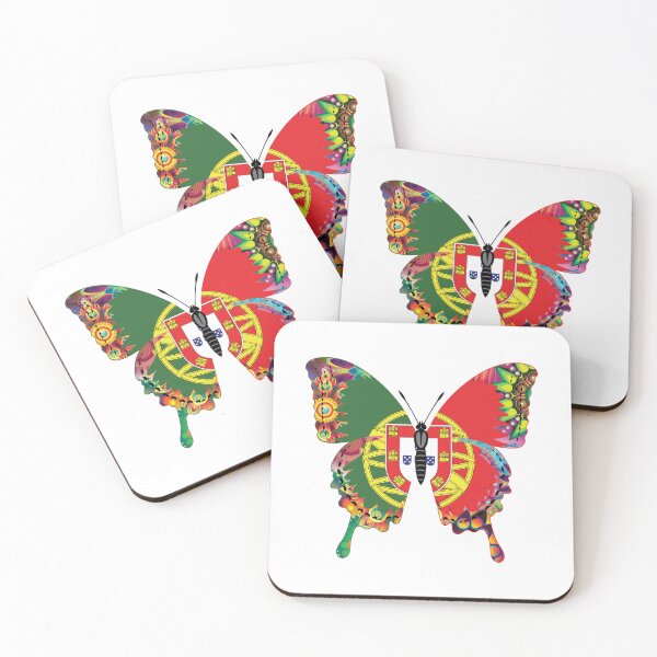 Item preview, Portuguese Flag Butterfly designed and sold by pretty4u.