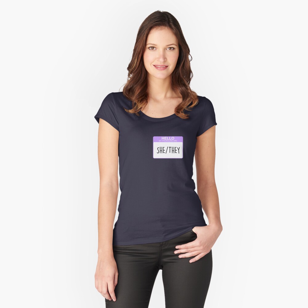 Item preview, Fitted Scoop T-Shirt designed and sold by aoifeenns.