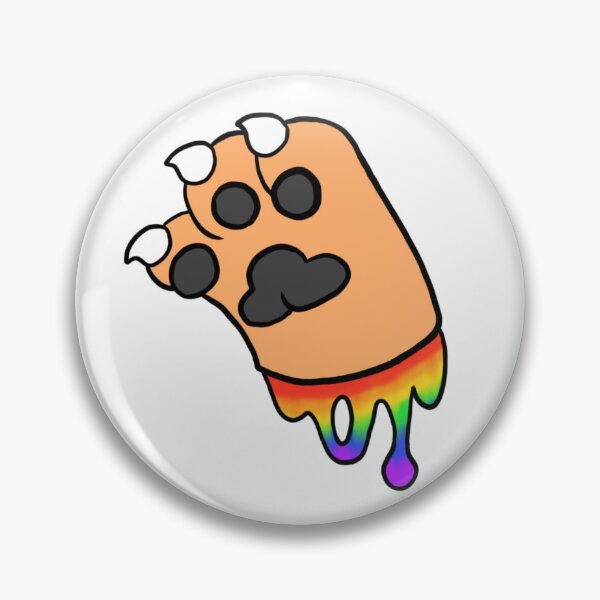 Item preview, Orange Paw With Rainbow Goo designed and sold by DolmanceWorks.