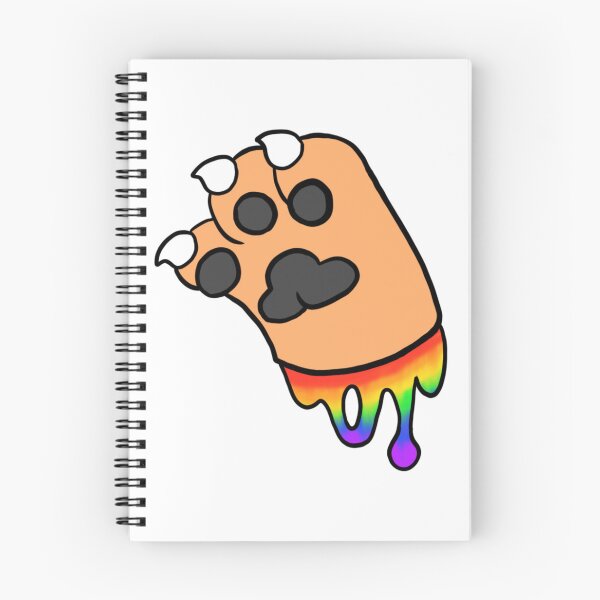 Item preview, Orange Paw With Rainbow Goo designed and sold by DolmanceWorks.