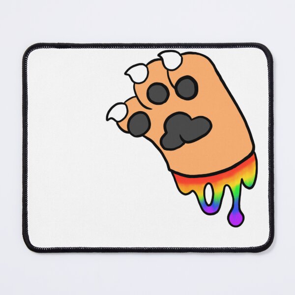 Item preview, Orange Paw With Rainbow Goo designed and sold by DolmanceWorks.