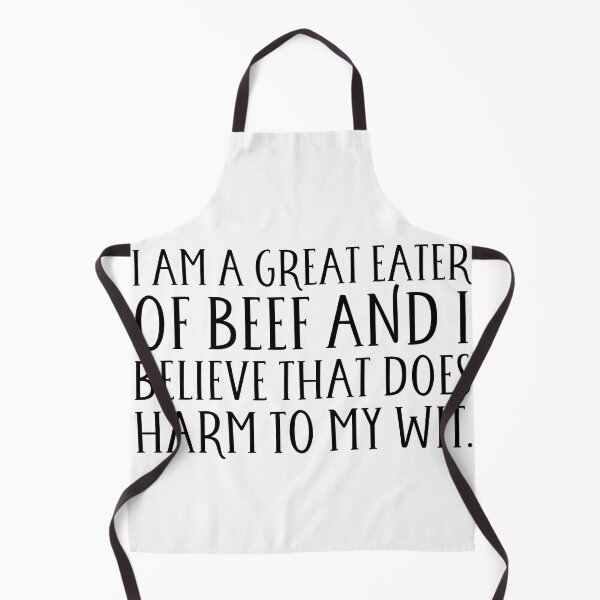 Item preview, Shakespeare twelfth night great eater of beef quote  designed and sold by taylor-lang.