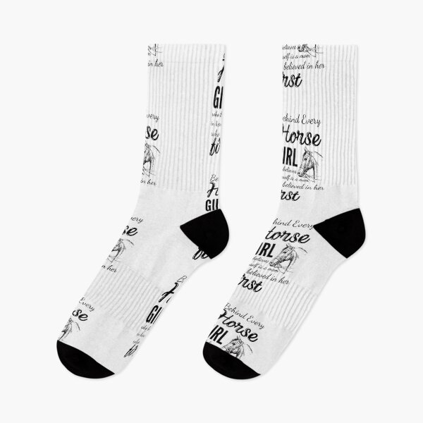 Item preview, Behind Every Horse Girl Who Believes In Herself Is A Mom Who Believed In Her First designed and sold by Oreo2020 Creations.