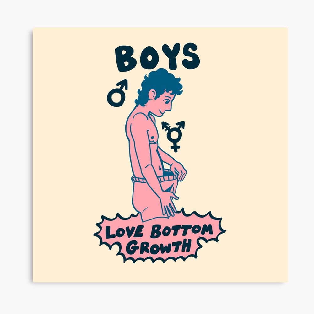 Transgender Boy Illustration - PINK AND BLUE