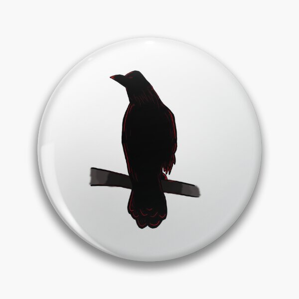 Item preview, Crow silhouette Illustration  designed and sold by ArachneAcademia.