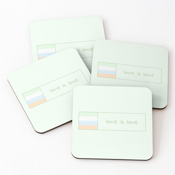 Item preview, love is love Unlabeled Pride Flag Positive Quote Banner designed and sold by littlecornershop.