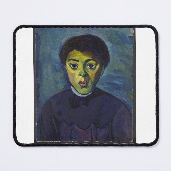 Item preview, Alexander Kanoldt Portrait of a girl 1911 designed and sold by Sky-Art-80s.