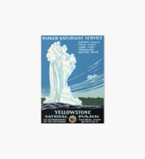 YELLOWSTONE NATIONAL PARK Art Board