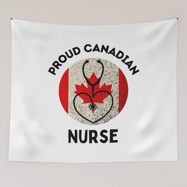 Item preview, Proud Canadian NURSE t-shirt, Proud Canadian, Canada Day t-shirt designed and sold by TheCellDesigns.
