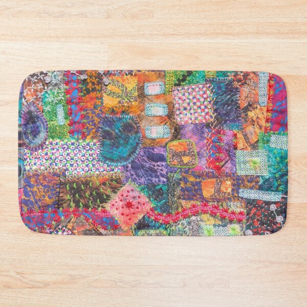 Item preview, Collaged Art Quilt designed and sold by sueshorman.