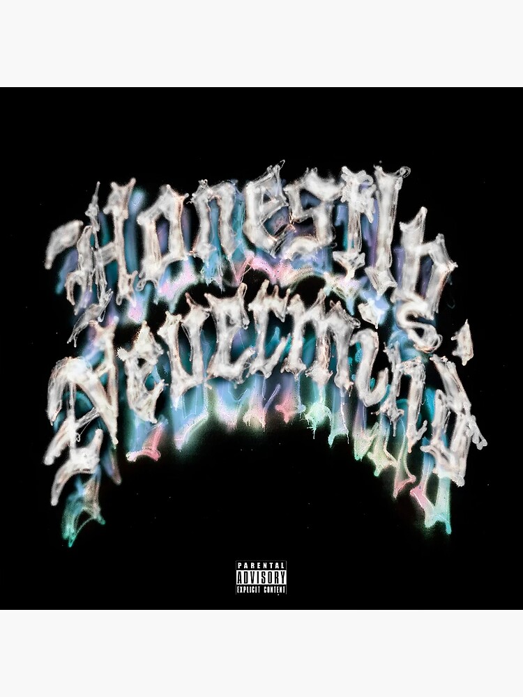 "Honestly Nevermind Merch" Poster for Sale by JensSGoldschm | Redbubble