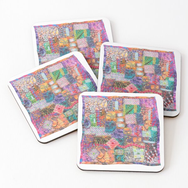 Item preview, Collaged Art Quilt designed and sold by sueshorman.