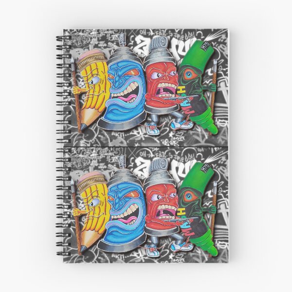 Item preview, Graffiti Style Spraycans Characters designed and sold by Mash75art.