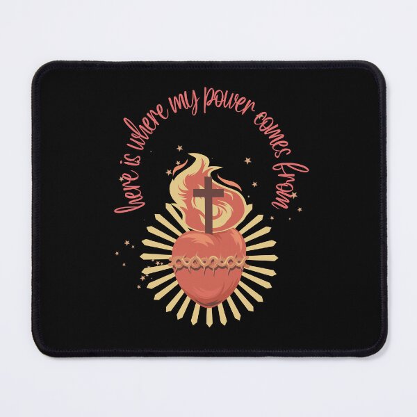 Item preview, My Sacred Heart Power Cushion designed and sold by MagicWolfStar.