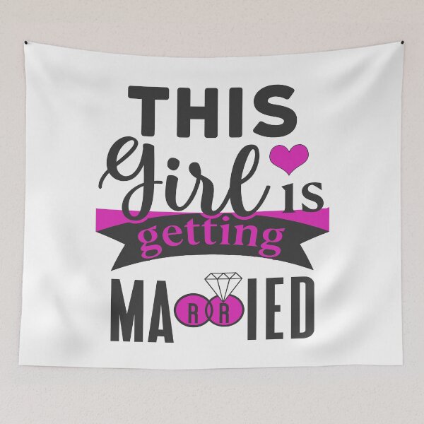 Item preview, This Girl is Getting Married designed and sold by Trace1234.