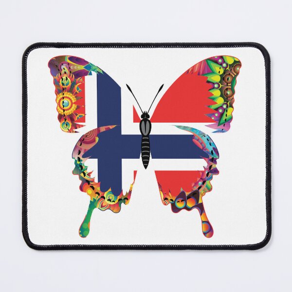 Item preview, Norwegian Flag Butterfly designed and sold by pretty4u.