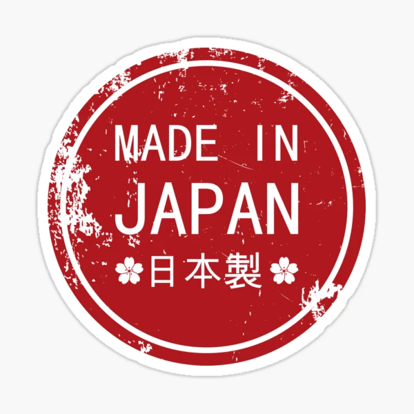 Made in Japan.