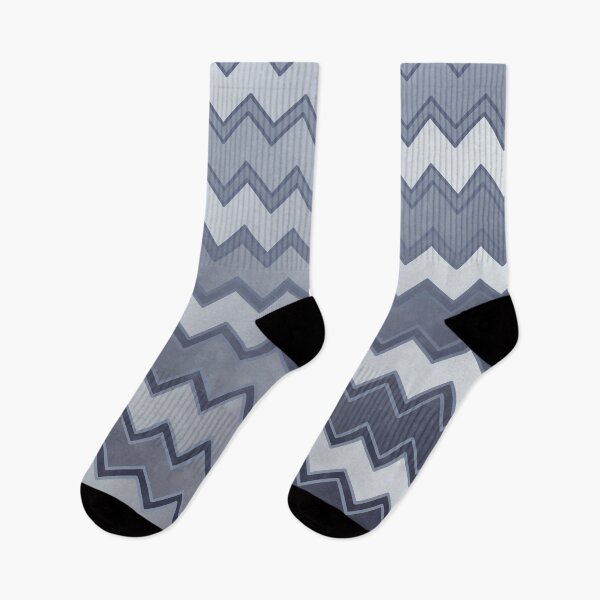 Aperçu de l'œuvre Motif de lignes en zigzag gris créée et vendue par MinEkkoArt.