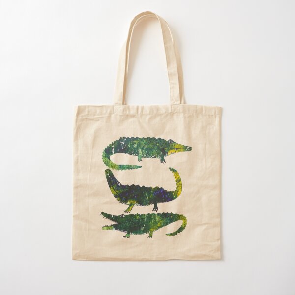 Crocodiles Cotton Tote Bag